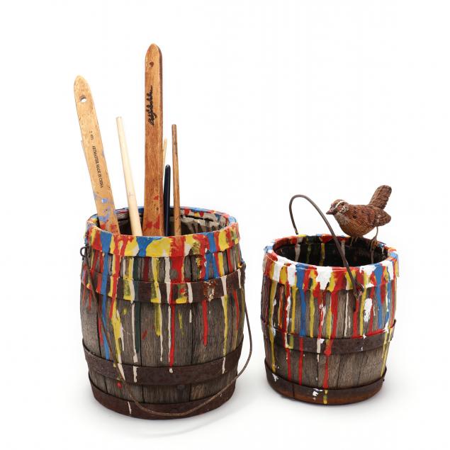 charles-myers-for-bob-timberlake-two-paint-decorated-buckets