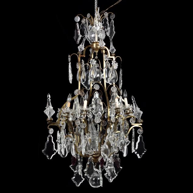 large-vintage-italian-rococo-style-drop-prism-chandelier
