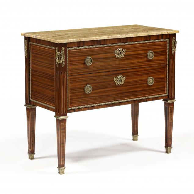 att-theodore-alexander-marble-top-italianate-commode