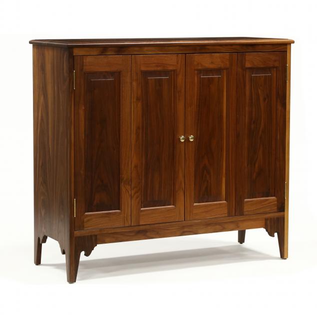 custom-federal-style-walnut-entertainment-center