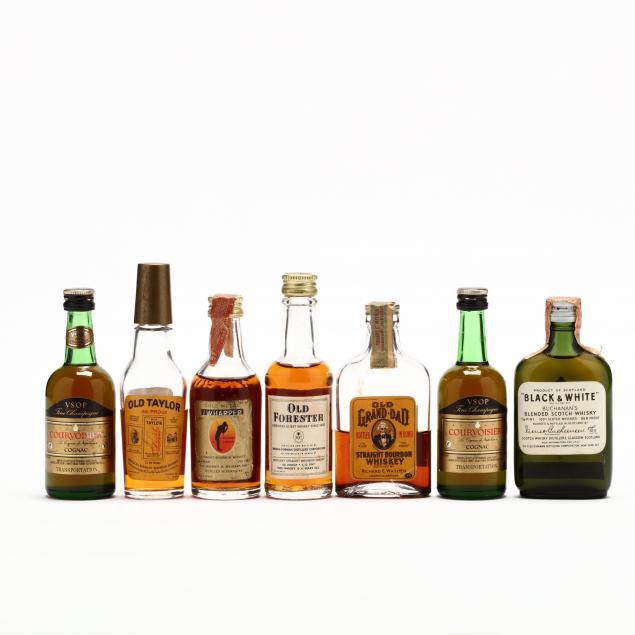 a-vintage-collection-of-miniature-liquors