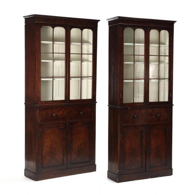 near-pair-of-antique-english-mahogany-book-presses