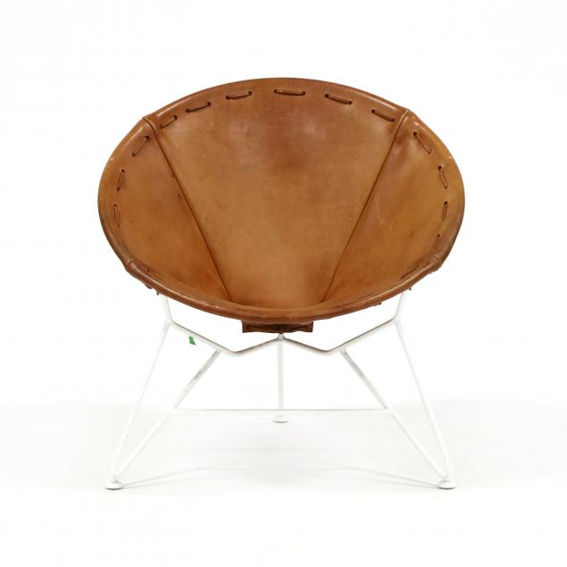 garza-marfa-tx-saddle-leather-round-chair