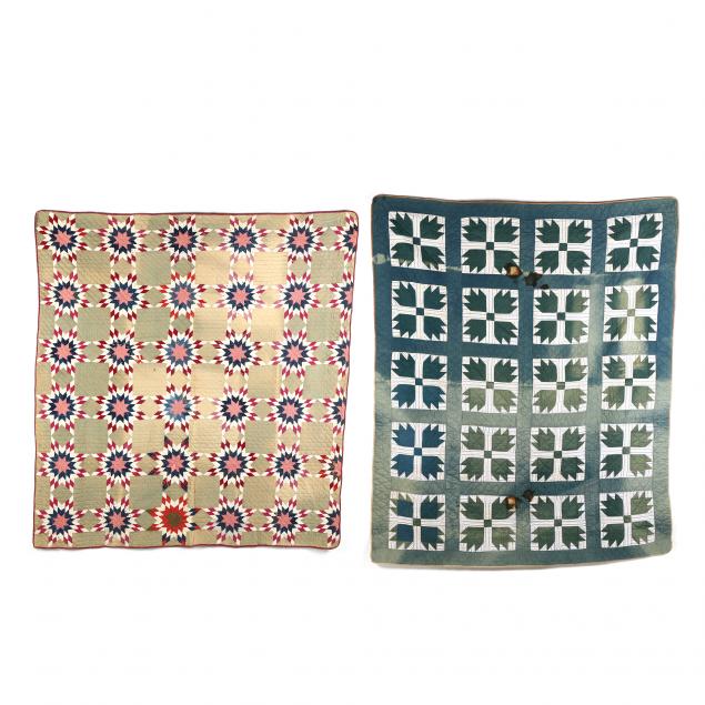 two-vintage-quilts