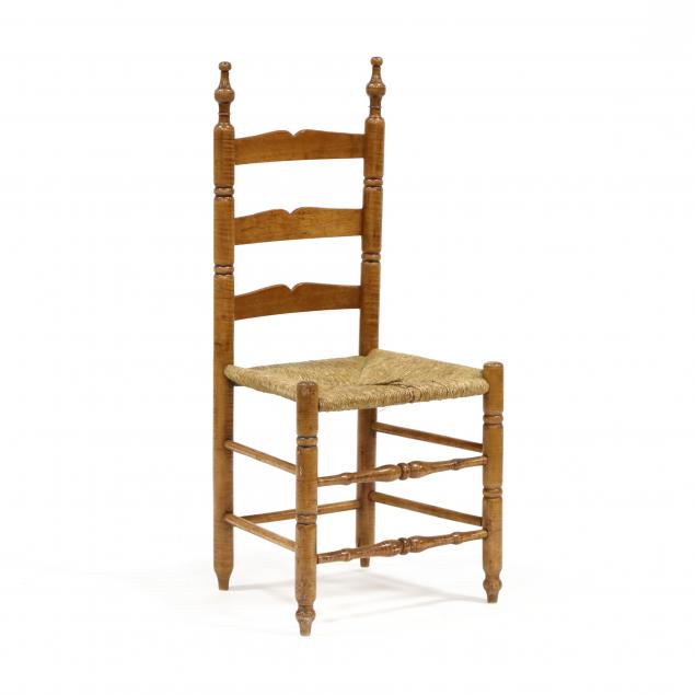 american-tiger-maple-ladderback-side-chair