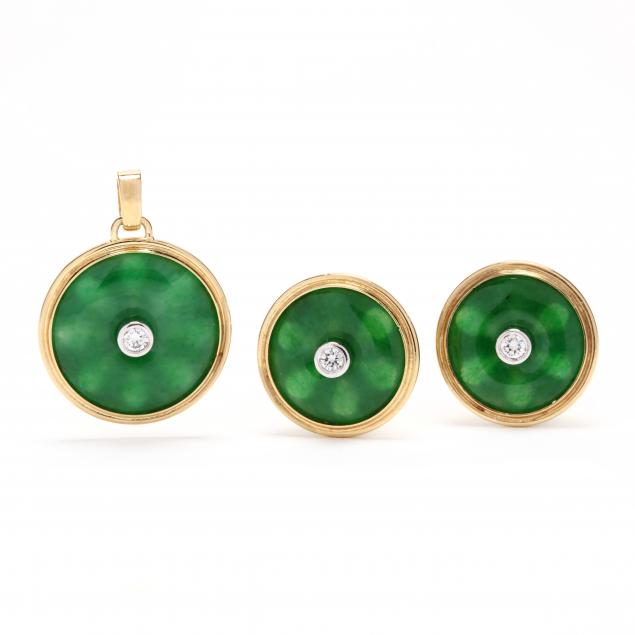 18kt-gold-jadeite-and-diamond-suite