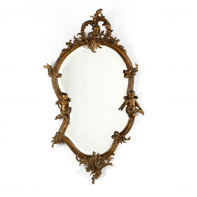 antique-italian-rococo-style-carved-and-gilt-mirror-with-putti