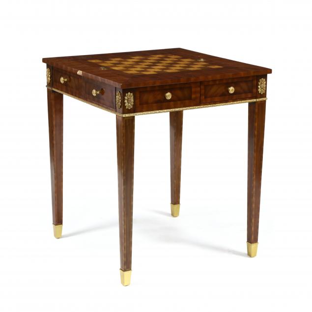 Maitland Smith, Inlaid Multi-Games Table (Lot 536 - The October Estate