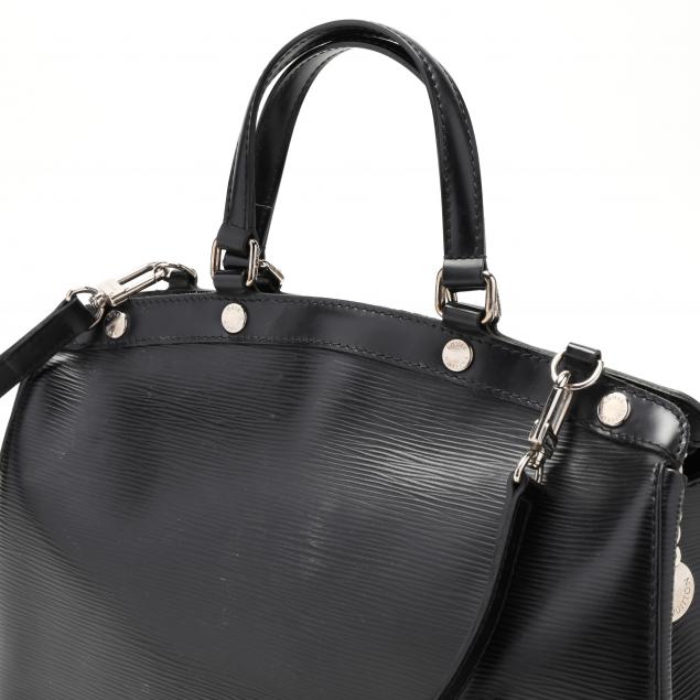 Louis Vuitton Brea Handbag in Black Patent EPI Leather