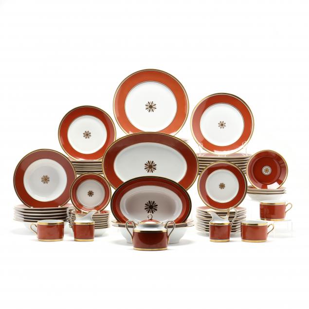 richard-ginori-dinner-service-visconte-red-66-pieces