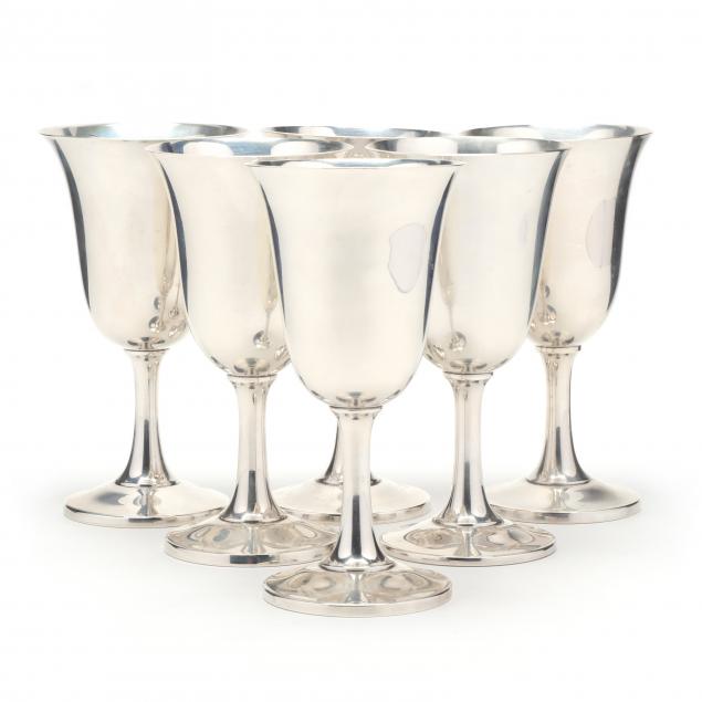 a-set-of-six-sterling-silver-goblets-by-wallace