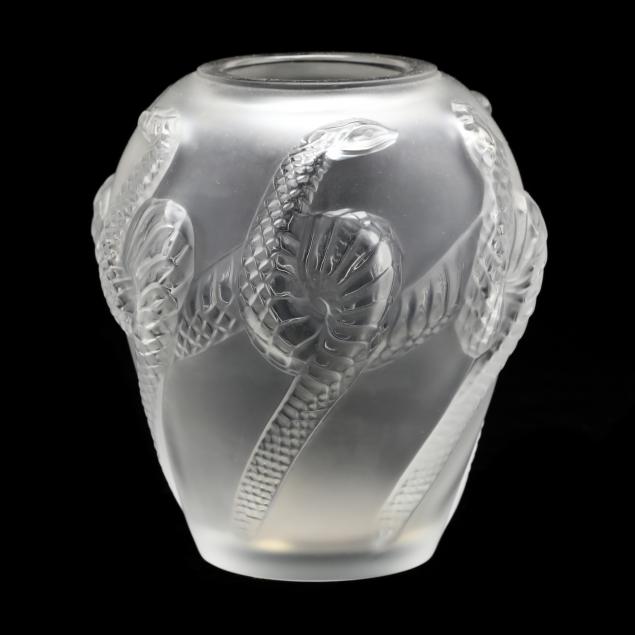 lalique-crystal-i-charmeurs-i-snake-vase