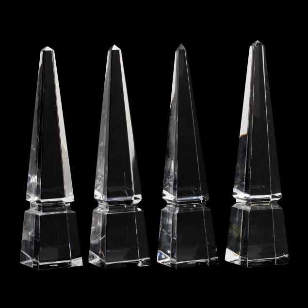 baccarat-set-of-four-clear-crystal-obelisks