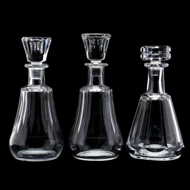 three-baccarat-crystal-decanters