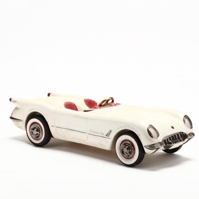 famous-firsts-creme-de-menthe-1953-white-corvette-car-decanter