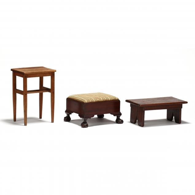 three-vintage-stools