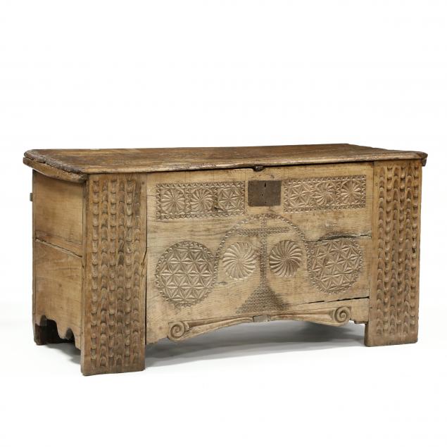 antique-spanish-carved-walnut-coffer