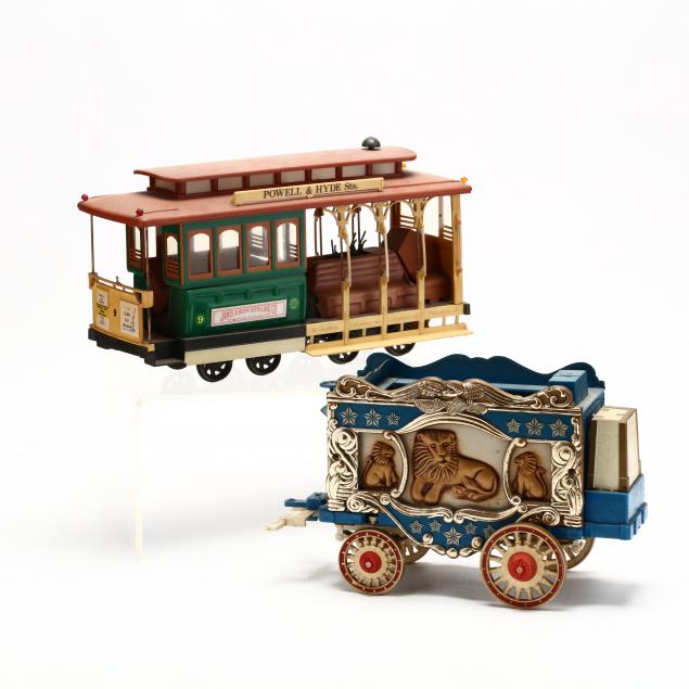 jim-beam-kentucky-straight-bourbon-whiskey-circus-wagon-san-francisco-cable-car-decanters