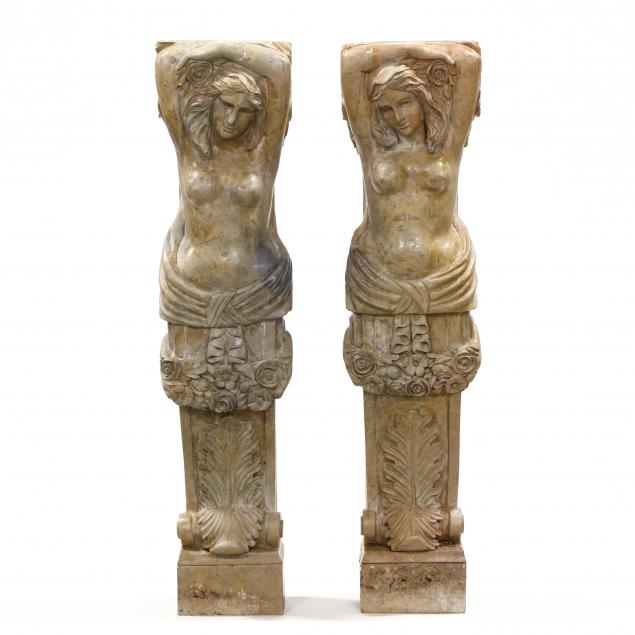 pair-of-carved-marble-caryatids