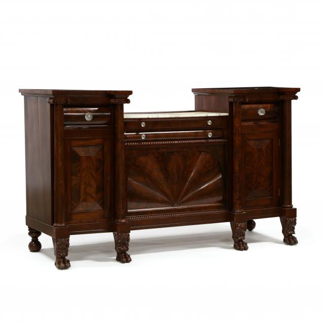 american-classical-mahogany-sideboard