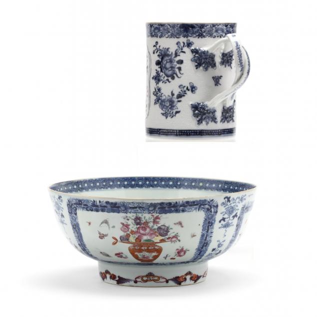 a-chinese-export-porcelain-punch-bowl-and-cider-mug