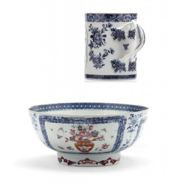 a-chinese-export-porcelain-punch-bowl-and-cider-mug