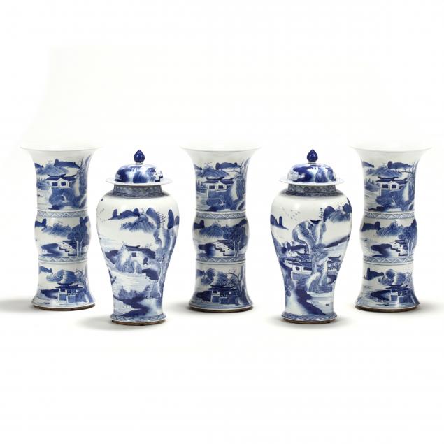 a-set-of-five-chinese-blue-and-white-porcelain