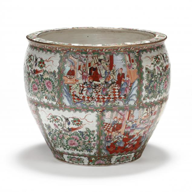 a-large-chinese-rose-medallion-fish-bowl-jardiniere