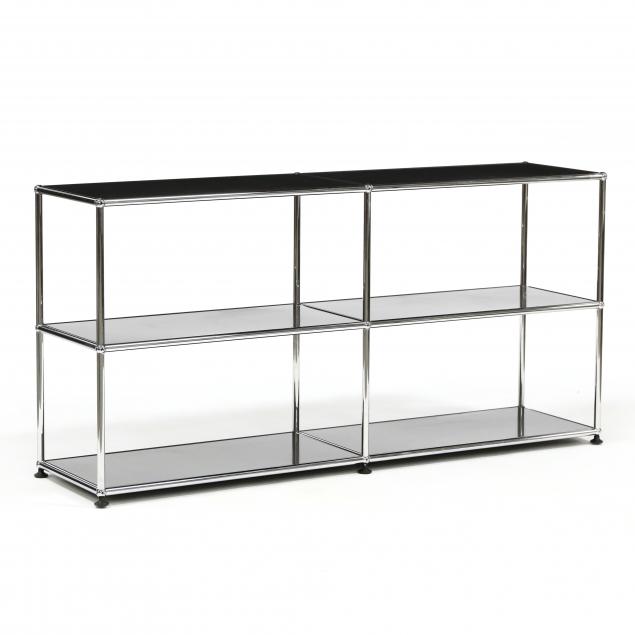 usm-haller-charcoal-credenza