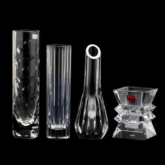 four-baccarat-crystal-vases