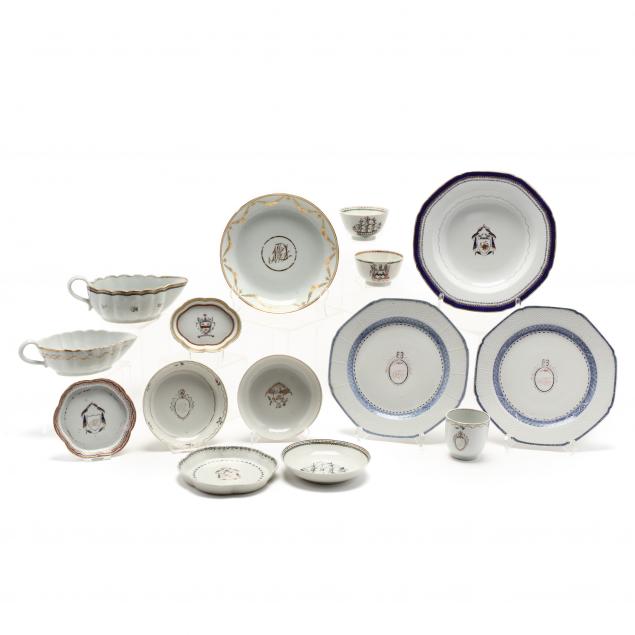 a-selection-of-chinese-export-armorial-porcelains
