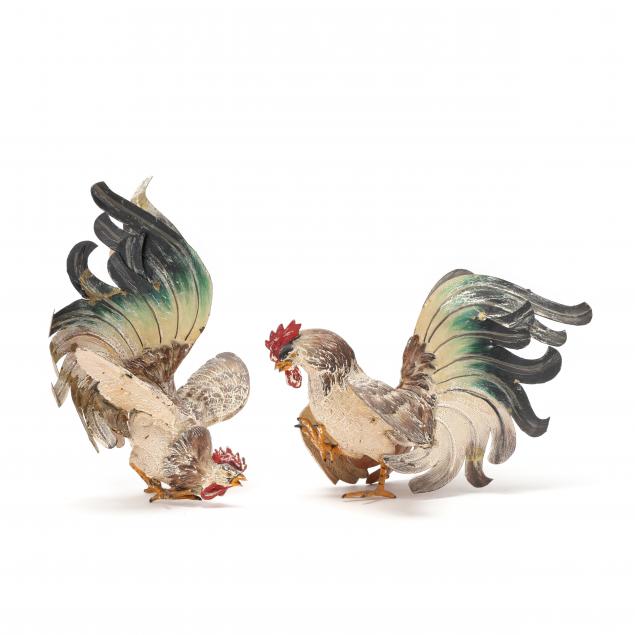 pair-of-vintage-cold-painted-brass-fighting-cocks