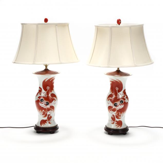 a-pair-of-chinese-porcelain-foo-lion-vase-lamps