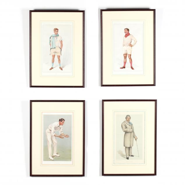 group-of-4-vanity-fair-prints-of-rowers-and-a-cricketeer