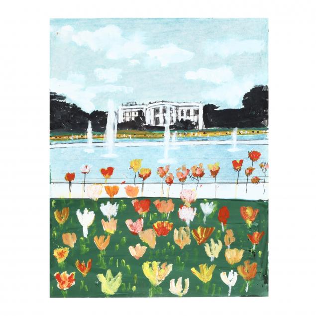 a-painting-of-tulips-in-bloom-on-the-south-lawn