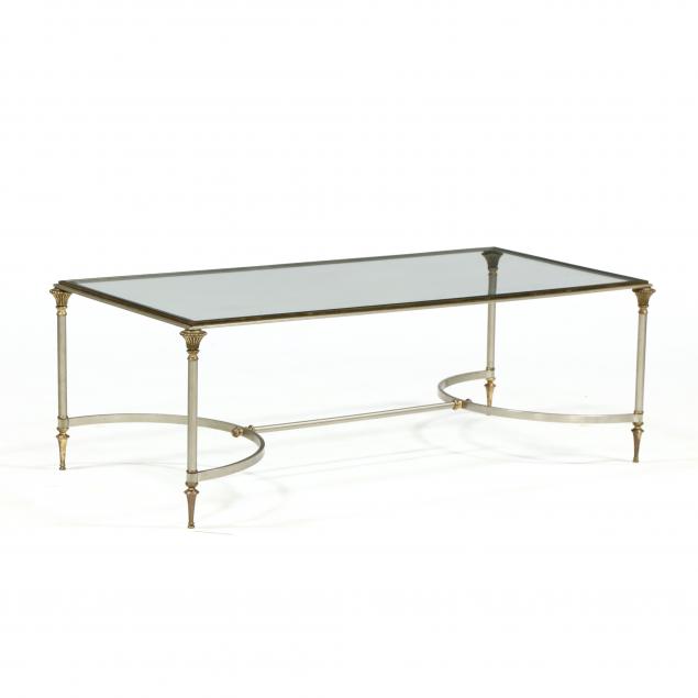 jansen-vintage-steel-and-brass-coffee-table