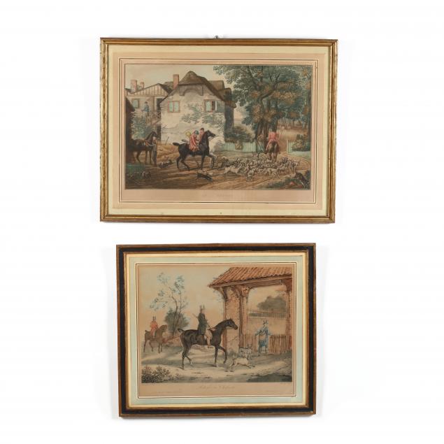 after-carle-vernet-french-1758-1836-two-hunt-scene-prints