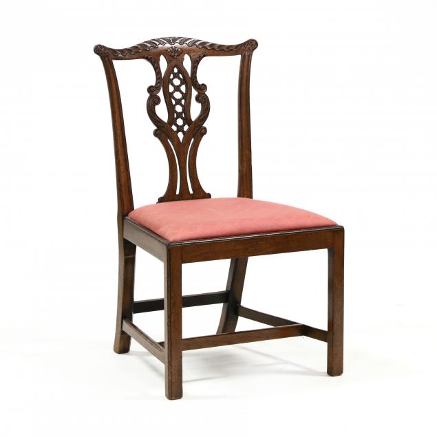 irish-chippendale-style-carved-mahogany-side-chair