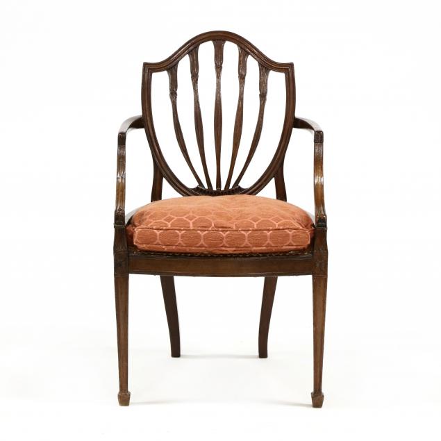 english-hepplewhite-carved-mahogany-armchair