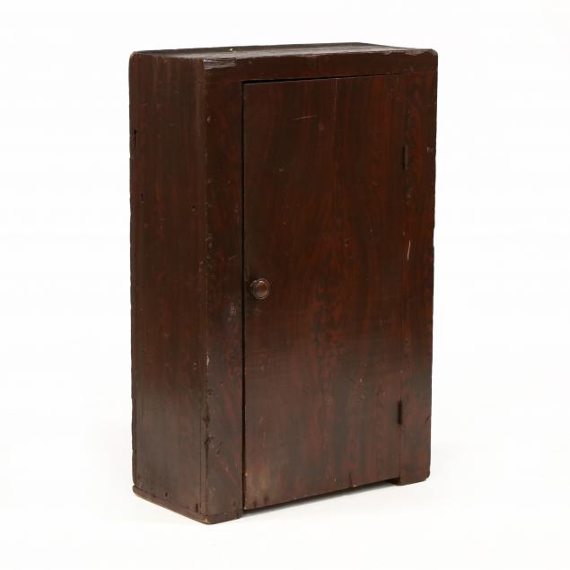 southern-faux-grain-painted-diminutive-cabinet