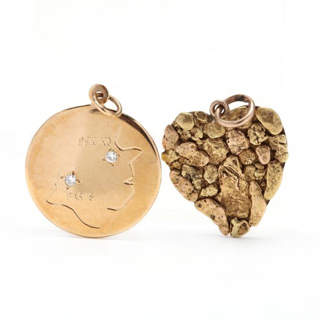 two-gold-pendant-charms