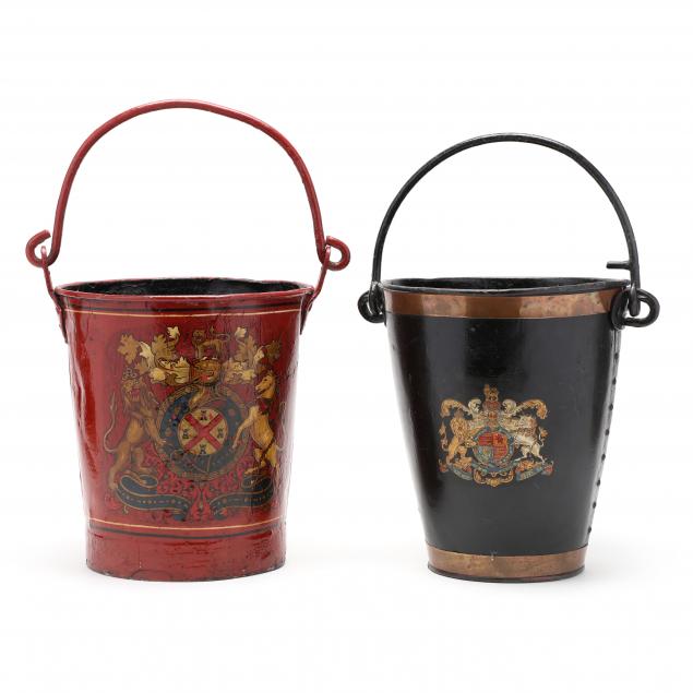 two-english-re-painted-tole-fire-buckets