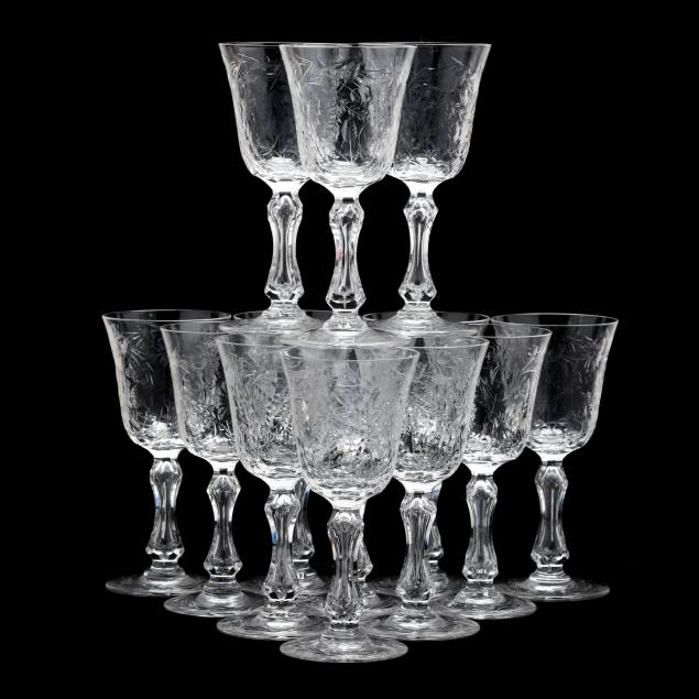st-louis-set-of-13-engraved-crystal-aperitifs