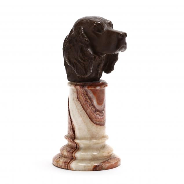 small-patinated-bronze-dog-s-head