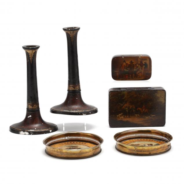 antique-tole-ware-grouping