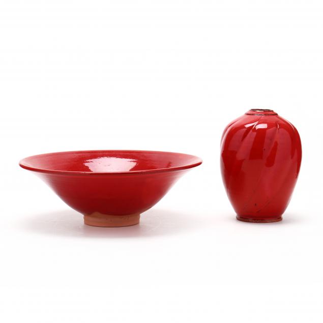 nc-art-pottery-ben-owen-iii-two-vessels