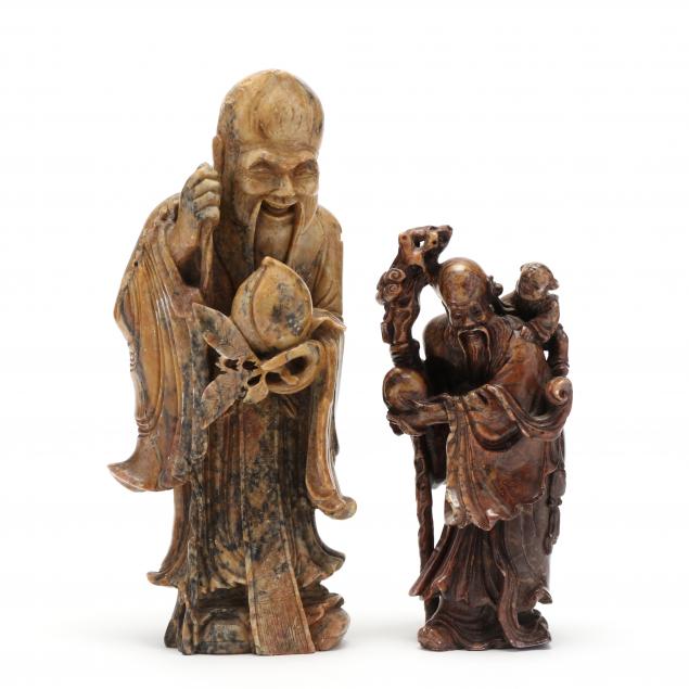 two-chinese-hardstone-carvings-of-shoulao