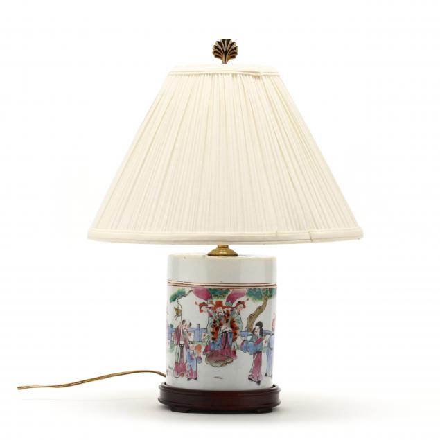 a-chinese-porcelain-famille-rose-covered-jar-lamp