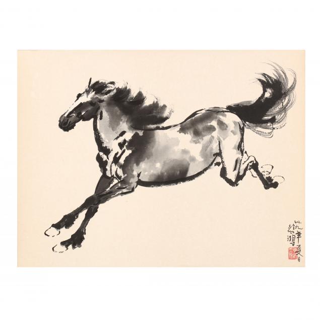 a-chinese-ink-painting-of-a-horse