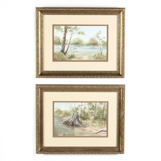 ann-salisbury-american-b-1944-two-landscape-paintings